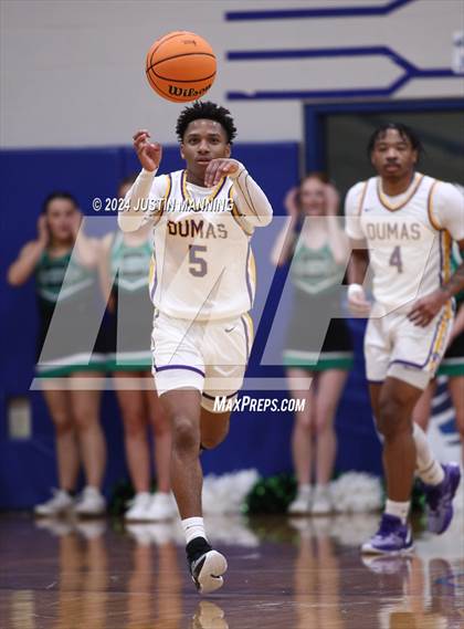 Thumbnail 2 in Dumas vs. Genoa Central (AAA 3A-4 Regional Round 1) photogallery.