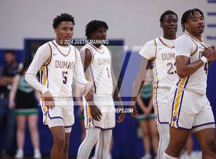 Thumbnail 2 in Dumas vs. Genoa Central (AAA 3A-4 Regional Round 1) photogallery.