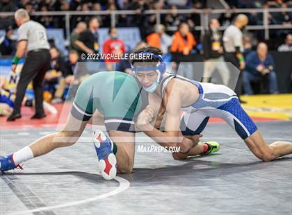 Thumbnail 3 in NYSPHSAA D2 State Championship Wrestling Round 1 photogallery.