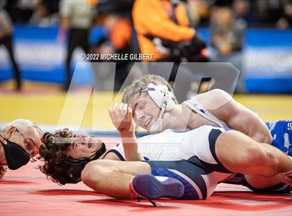 Thumbnail 2 in NYSPHSAA D2 State Championship Wrestling Round 1 photogallery.