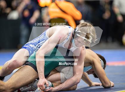 Thumbnail 2 in NYSPHSAA D2 State Championship Wrestling Round 1 photogallery.