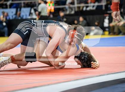 Thumbnail 3 in NYSPHSAA D2 State Championship Wrestling Round 1 photogallery.