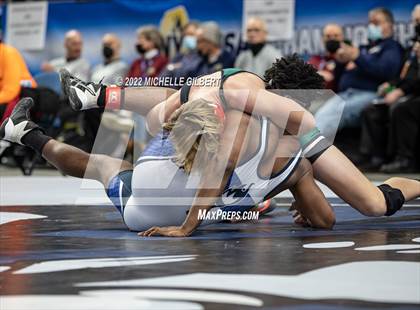 Thumbnail 2 in NYSPHSAA D2 State Championship Wrestling Round 1 photogallery.