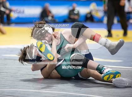 Thumbnail 1 in NYSPHSAA D2 State Championship Wrestling Round 1 photogallery.