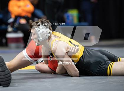 Thumbnail 1 in NYSPHSAA D2 State Championship Wrestling Round 1 photogallery.