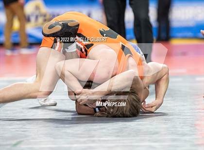 Thumbnail 2 in NYSPHSAA D2 State Championship Wrestling Round 1 photogallery.