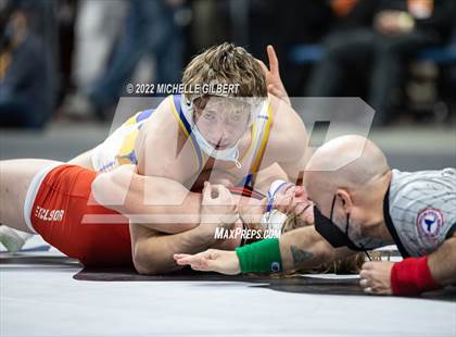 Thumbnail 2 in NYSPHSAA D2 State Championship Wrestling Round 1 photogallery.