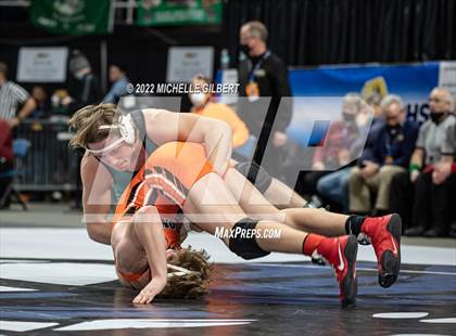Thumbnail 3 in NYSPHSAA D2 State Championship Wrestling Round 1 photogallery.