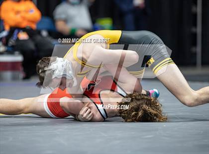 Thumbnail 2 in NYSPHSAA D2 State Championship Wrestling Round 1 photogallery.
