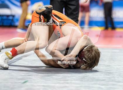 Thumbnail 1 in NYSPHSAA D2 State Championship Wrestling Round 1 photogallery.