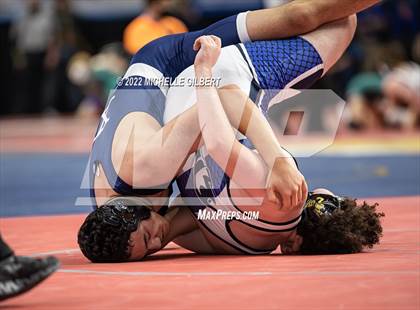 Thumbnail 3 in NYSPHSAA D2 State Championship Wrestling Round 1 photogallery.