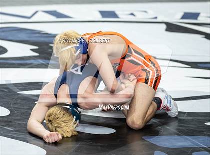Thumbnail 3 in NYSPHSAA D2 State Championship Wrestling Round 1 photogallery.