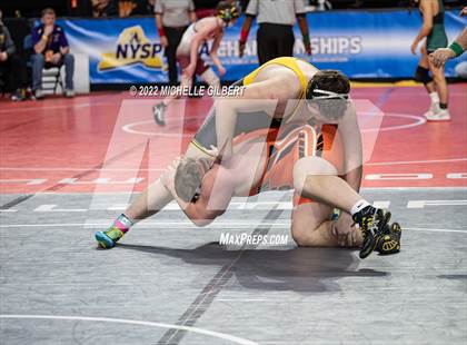 Thumbnail 3 in NYSPHSAA D2 State Championship Wrestling Round 1 photogallery.