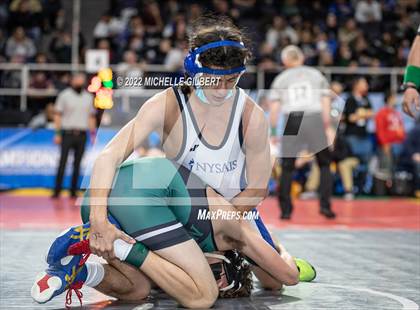 Thumbnail 1 in NYSPHSAA D2 State Championship Wrestling Round 1 photogallery.