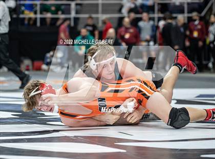 Thumbnail 1 in NYSPHSAA D2 State Championship Wrestling Round 1 photogallery.