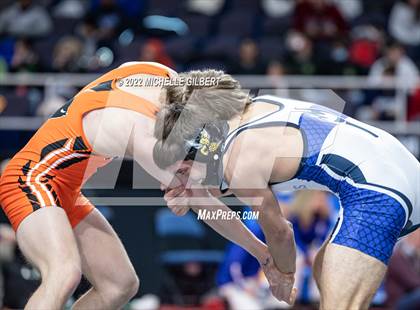 Thumbnail 3 in NYSPHSAA D2 State Championship Wrestling Round 1 photogallery.