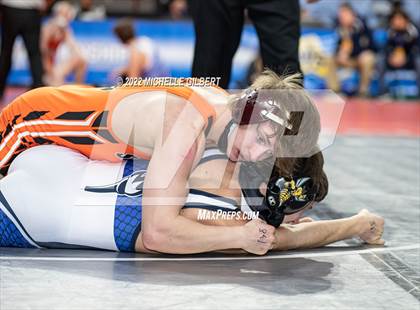 Thumbnail 2 in NYSPHSAA D2 State Championship Wrestling Round 1 photogallery.