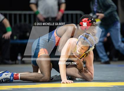 Thumbnail 2 in NYSPHSAA D2 State Championship Wrestling Round 1 photogallery.