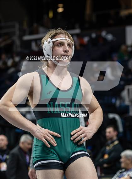 Thumbnail 3 in NYSPHSAA D2 State Championship Wrestling Round 1 photogallery.