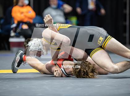 Thumbnail 3 in NYSPHSAA D2 State Championship Wrestling Round 1 photogallery.