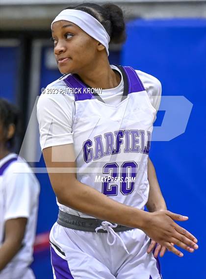 Thumbnail 2 in Garfield vs Holy Names Academy (3A Girls District 2) photogallery.