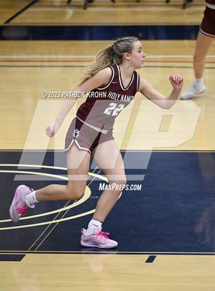 Thumbnail 2 in Garfield vs Holy Names Academy (3A Girls District 2) photogallery.