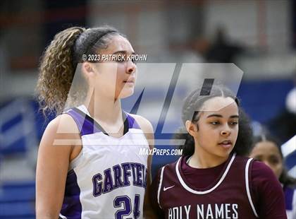 Thumbnail 1 in Garfield vs Holy Names Academy (3A Girls District 2) photogallery.
