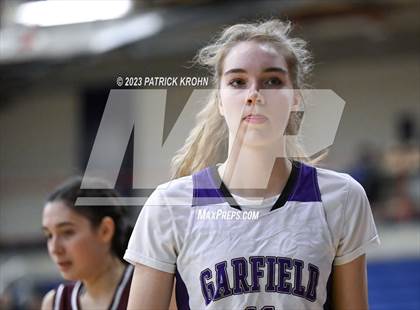 Thumbnail 2 in Garfield vs Holy Names Academy (3A Girls District 2) photogallery.