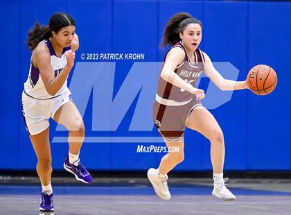 Thumbnail 2 in Garfield vs Holy Names Academy (3A Girls District 2) photogallery.