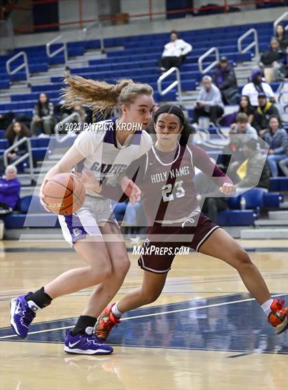 Thumbnail 1 in Garfield vs Holy Names Academy (3A Girls District 2) photogallery.