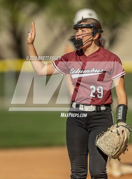 Thumbnail 2 in Lincoln Southeast vs Columbus (HAC Tournament) photogallery.