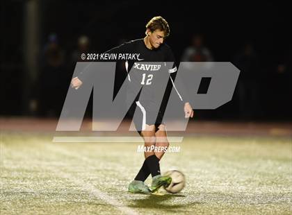 Thumbnail 3 in Glastonbury @ Xavier (CIAC Class LL 2nd Round) photogallery.