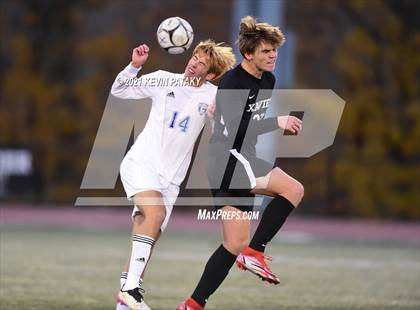 Thumbnail 2 in Glastonbury @ Xavier (CIAC Class LL 2nd Round) photogallery.