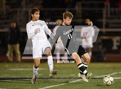 Thumbnail 2 in Glastonbury @ Xavier (CIAC Class LL 2nd Round) photogallery.