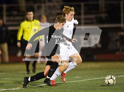 Thumbnail 3 in Glastonbury @ Xavier (CIAC Class LL 2nd Round) photogallery.