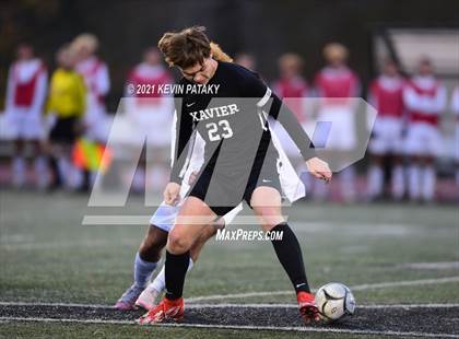 Thumbnail 2 in Glastonbury @ Xavier (CIAC Class LL 2nd Round) photogallery.