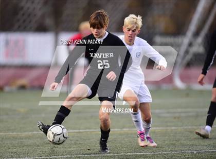 Thumbnail 2 in Glastonbury @ Xavier (CIAC Class LL 2nd Round) photogallery.