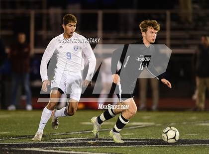 Thumbnail 3 in Glastonbury @ Xavier (CIAC Class LL 2nd Round) photogallery.