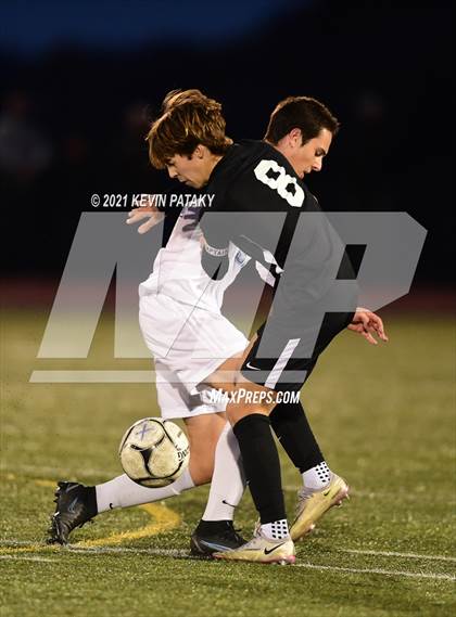 Thumbnail 3 in Glastonbury @ Xavier (CIAC Class LL 2nd Round) photogallery.