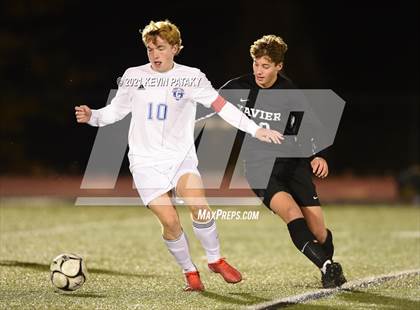 Thumbnail 3 in Glastonbury @ Xavier (CIAC Class LL 2nd Round) photogallery.