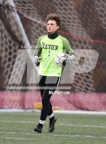 Thumbnail 2 in Glastonbury @ Xavier (CIAC Class LL 2nd Round) photogallery.