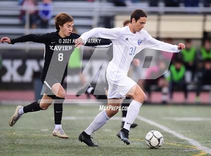 Thumbnail 2 in Glastonbury @ Xavier (CIAC Class LL 2nd Round) photogallery.