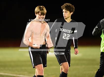 Thumbnail 2 in Glastonbury @ Xavier (CIAC Class LL 2nd Round) photogallery.