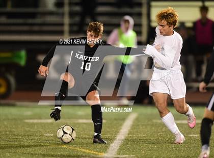Thumbnail 3 in Glastonbury @ Xavier (CIAC Class LL 2nd Round) photogallery.