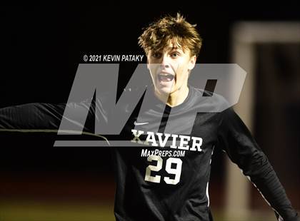 Thumbnail 2 in Glastonbury @ Xavier (CIAC Class LL 2nd Round) photogallery.