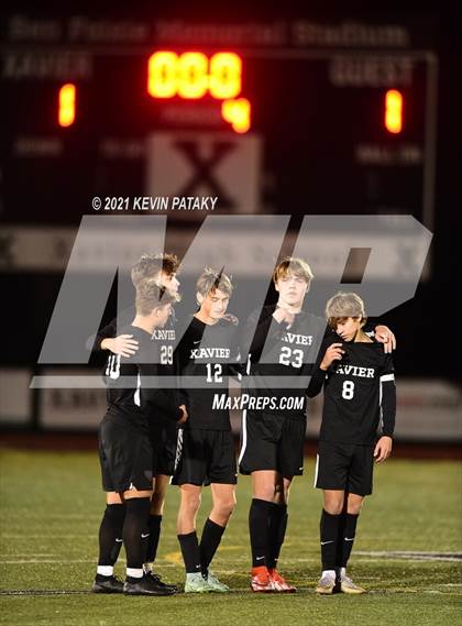 Thumbnail 2 in Glastonbury @ Xavier (CIAC Class LL 2nd Round) photogallery.