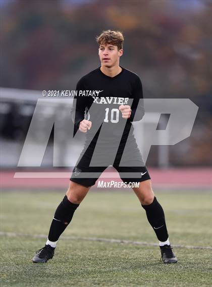 Thumbnail 3 in Glastonbury @ Xavier (CIAC Class LL 2nd Round) photogallery.