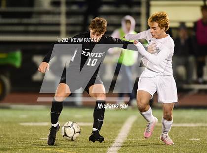 Thumbnail 2 in Glastonbury @ Xavier (CIAC Class LL 2nd Round) photogallery.