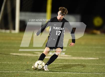 Thumbnail 2 in Glastonbury @ Xavier (CIAC Class LL 2nd Round) photogallery.