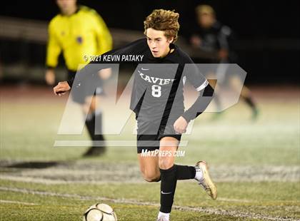 Thumbnail 2 in Glastonbury @ Xavier (CIAC Class LL 2nd Round) photogallery.